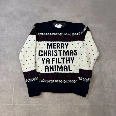 Christmas Jumper Topman Knit Sweater Size Medium • £9.99