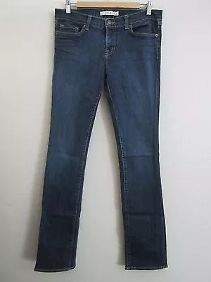 J Brand 914 DKV Cigarette Leg Dark Vintage Wash Jeans 30 X 33.75 EUC • $29.50