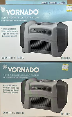 Lot Of 2 Vornado Model MD1-0002 Humidifier Wick Filter -2 Pack - Genuine OEM New • $8.89