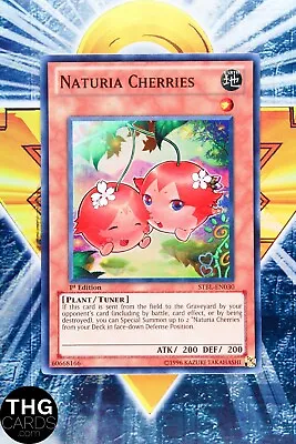 Naturia Cherries STBL-EN030 1st Edition Super Rare Yugioh Card • £4.69