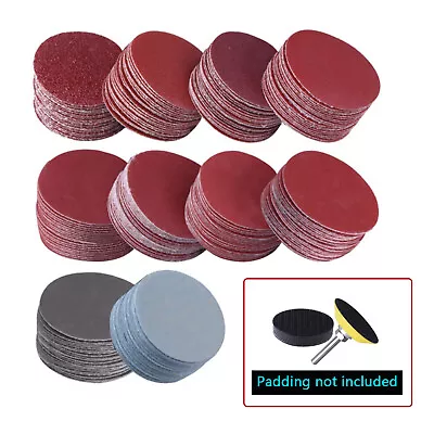 40-5000 Grit 7 Inch Hook And Loop Flocking Sanding Disc 180mm Dia Sand Paper Pad • $8.27