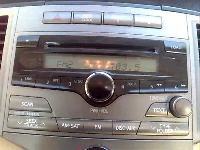 RADIO Radio Receiver Am-fm-cd 6 CD Changer Fits 09 VENZA 399722 • $85