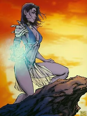 FATHOM #9 SDCC 2021 ART PRINT MICHAEL TURNER & PETERSTEIGERWALD 13x19 • $59.99