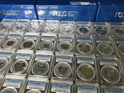 ✯ LOT OF (2) PCGS Slabbed GRADED U.S. Proof Coins + BONUS! ✯ ESTATE HOARD SALE! • $36.99