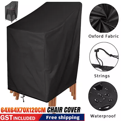 Heavy Duty Waterproof Outdoor Lawn Furniture Storage Covers Patio Chair Cover • $17.96