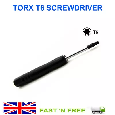 T6 Screwdriver Torx Magnetic Tool For Ring Doorbell 1 Macbook Pro Mini Xbox One • £2.45