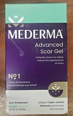 Mederma Advanced Scar Gel 20g 0.70 Oz Reduce Old & New Scars EXP: 10/2024^ New • $12.99