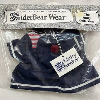 Vintage Muffy Vanderbear Wear Muffy Collection Nautical Sailor Cruisewear Outfit • $10.99