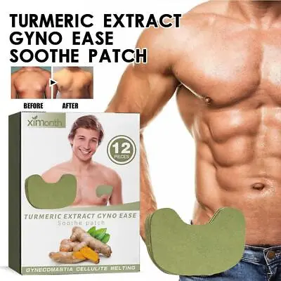 12pcs GynoCare TurmeMAX Compress Patch For Men NEW T7K1 • £4.33
