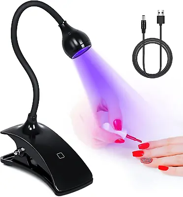 UV Light Mini LED Nail Lamp 3W Portable Nail Dryer For Gel Polish Nail Art Lamp • $13.99