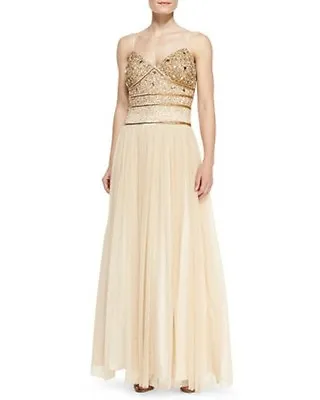 Brand New AIDAN MATTOX  Prom Braid's Maid  Gown Size12 Runs Small Retail $450 • $80