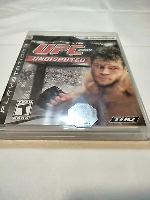 UFC Undisputed 2009 (Sony PlayStation 3 2009) Complete CIB Tested • $7.99