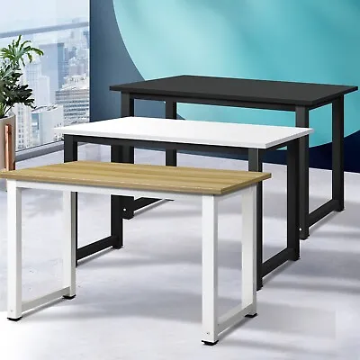 $105 • Buy Oikiture Computer Desk Study Office Table Workstation Student Laptop Desks