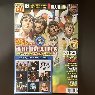 Mojo Uk Magazine January 2024 The Beatles WITH CD • $19.99
