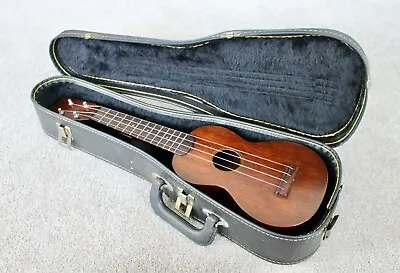 Old Martin Style-0 Mahogany Soprano Ukulele 1960's W / Chipboard Case • $395