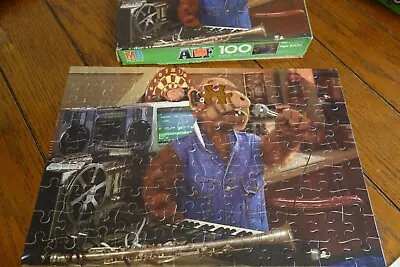 Alf Puzzle  1987 - 100 Piece Milton Bradley Playing Keyboard Singing • $15