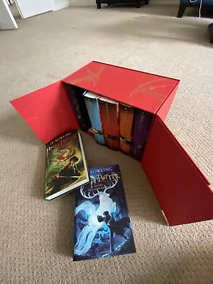 EXCLUSIVE Harry Potter The Complete Collection Book Set 1-7 Hardcover • $90