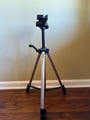 Vivitar VPT-120 Camera Tripod.  Adustable Legs And Camera Mount. For SLR Camera • $7.99