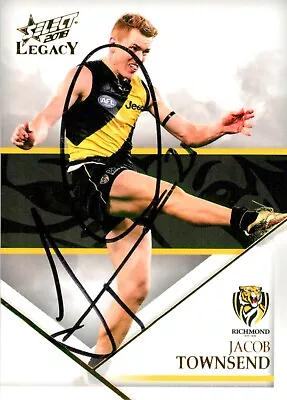 $14.99 • Buy ✺Signed✺ 2018 RICHMOND TIGERS AFL Card JACOB TOWNSEND
