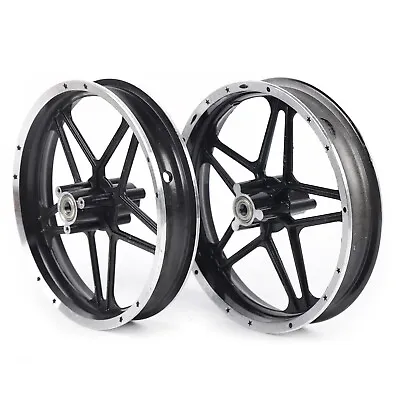 Front Rear Wheel 2.50-10 Tire Rim 2 Stroke E-Bike Mini Pocket Bike Dirt Bike • $59