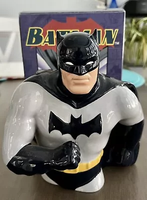 Vintage Batman Clay Art Bank In Original Box • $44.99