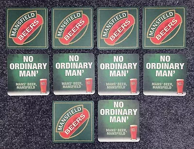 10 X Mansfield Beer Mats (2 Designs) - Home Bar / Home Pub Experience • £3.39