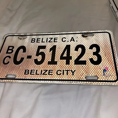 BELIZE CITY BELIZE Expired  License Plate • $35