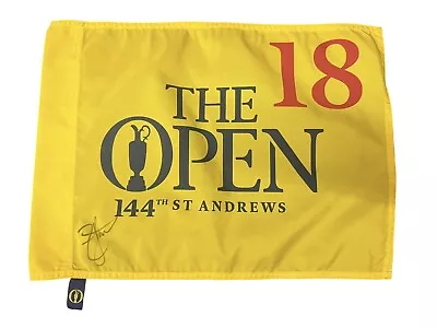$279.32 • Buy Zach Johnson Hand Signed The Open St Andrews 2015 Flag