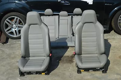 2009 W204 Mercedes C63 Amg C350 Sedan Front & Rear Seats Napa Leather Grey • $895.50