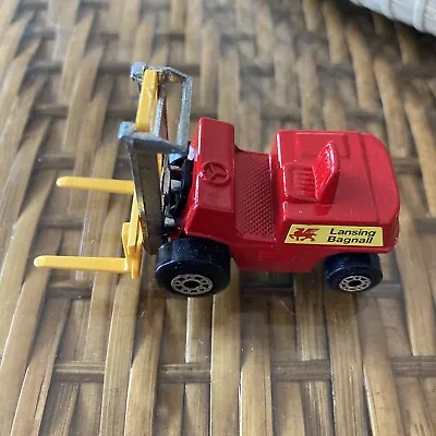 Vintage Lesney 1972 Matchbox Lansing Bagnall Forklift - • $9.99