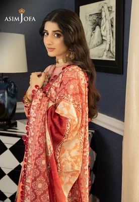 £25 • Buy Asim Jofa Prints  Lawn Unstitched Original Suit