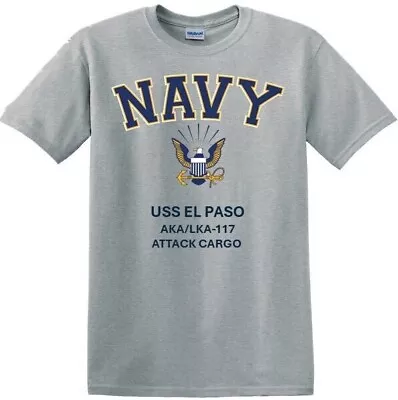 Uss El Paso  Aka/lka-117 *amphibious *eagle*shirt. Officially Licensed • $29.95