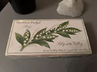 Crabtree And Evelyn Soap Gift Set Vintage Rare Lily Of The Valley • £20