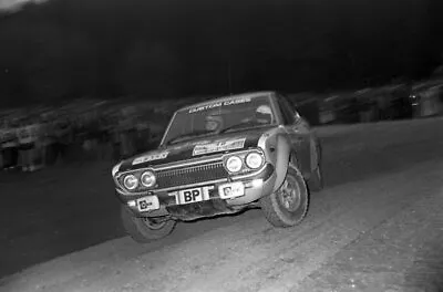 Andy Dawson & Kevin Gormley Datsun Violet WRC RAC Rally Racing 1975 Old Photo 8 • $10