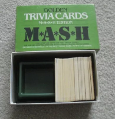 Vintage 1984 MASH Golden Trivia Cards 4156 In Box • $25