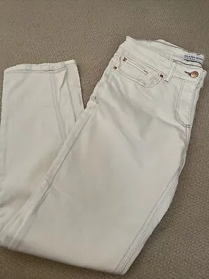 £3.99 • Buy Next Relaxed Skinny Mid Rise White Jeans - Size 10 - Excellent Condition
