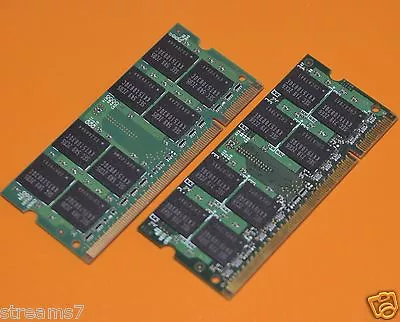 4GB DDR2 (2x2GB) Laptop Memory For Dell Inspiron 1520 1521 1525 1535 1545 1546 • $34.99