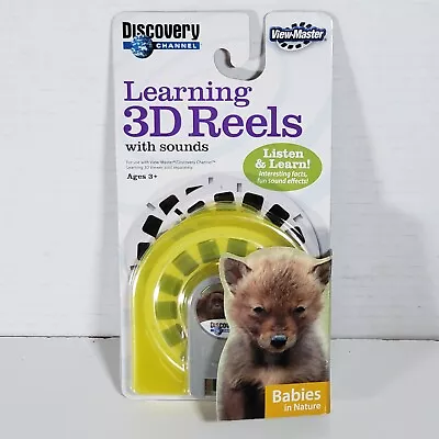 View-Master Discovery Channel Learning 3D Reels With Sounds Babies In Nature New • $19.99