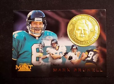 1996 Pinnacle Mint Collection Original Gold Coin Mark Brunell #26 • $1