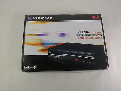 New VIEWSAT VS2000 Ultra Digital Satrllite Reciever USB Host Interface • $69.99