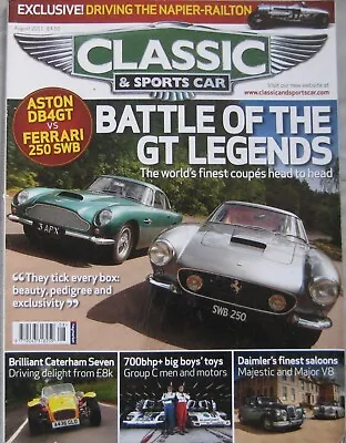 Classic & Sportscar August 2011 Featuring Ferrari Aston Martin Napier-Railton • £5.99