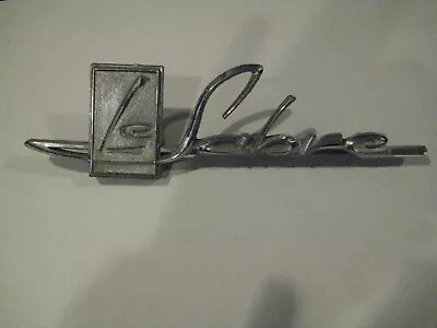 Vintage Buick LeSabre Car Emblem Badge Script Logo Metal Original • $15.47