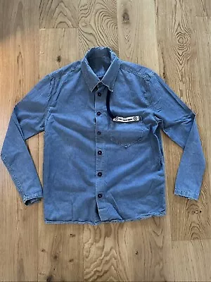 Rare Fake London Overshirt Denim Size L • £44.99