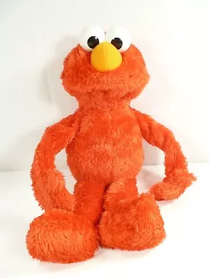 Sesame Street Big Hug Me Elmo Hugs 22  Hasbro Singing Talking Plush 2012 • $18