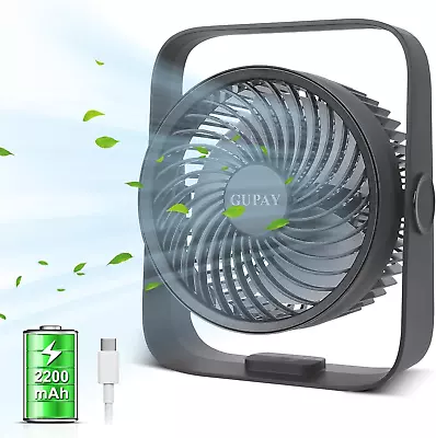 Desktop Fans For Home Bedroom Table Air Circulator Fan For Whole Room 6 Inch  • £24.99