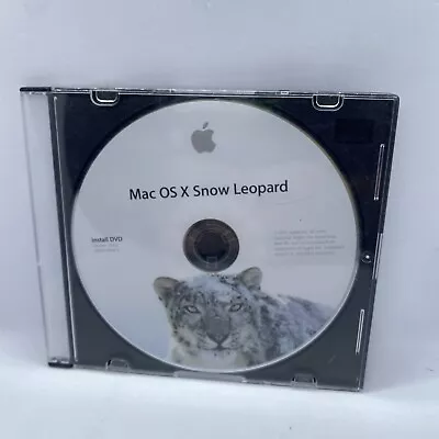 Apple Mac OS X Snow Leopard 10.6.3 Install DVD Disc - Flawless Clean Disc Only • $17.90