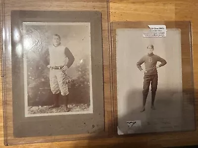 Football-late 1800’s Early 1900’s Cabinet Photos (2) • £96.51