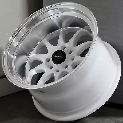 15x8 White Wheels Vors TR3 4x100/4x114.3 0 (Set Of 4)  73.1 • $519