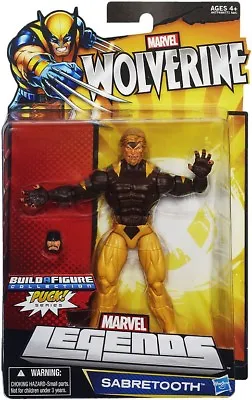Wolverine Marvel Legends Puck Series Sabretooth Exclusive Action Figure • $53.98