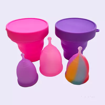 Period Cup Menstrual Reusable Eco-friendly Silicon Female Feminine Hygiene • £8.99